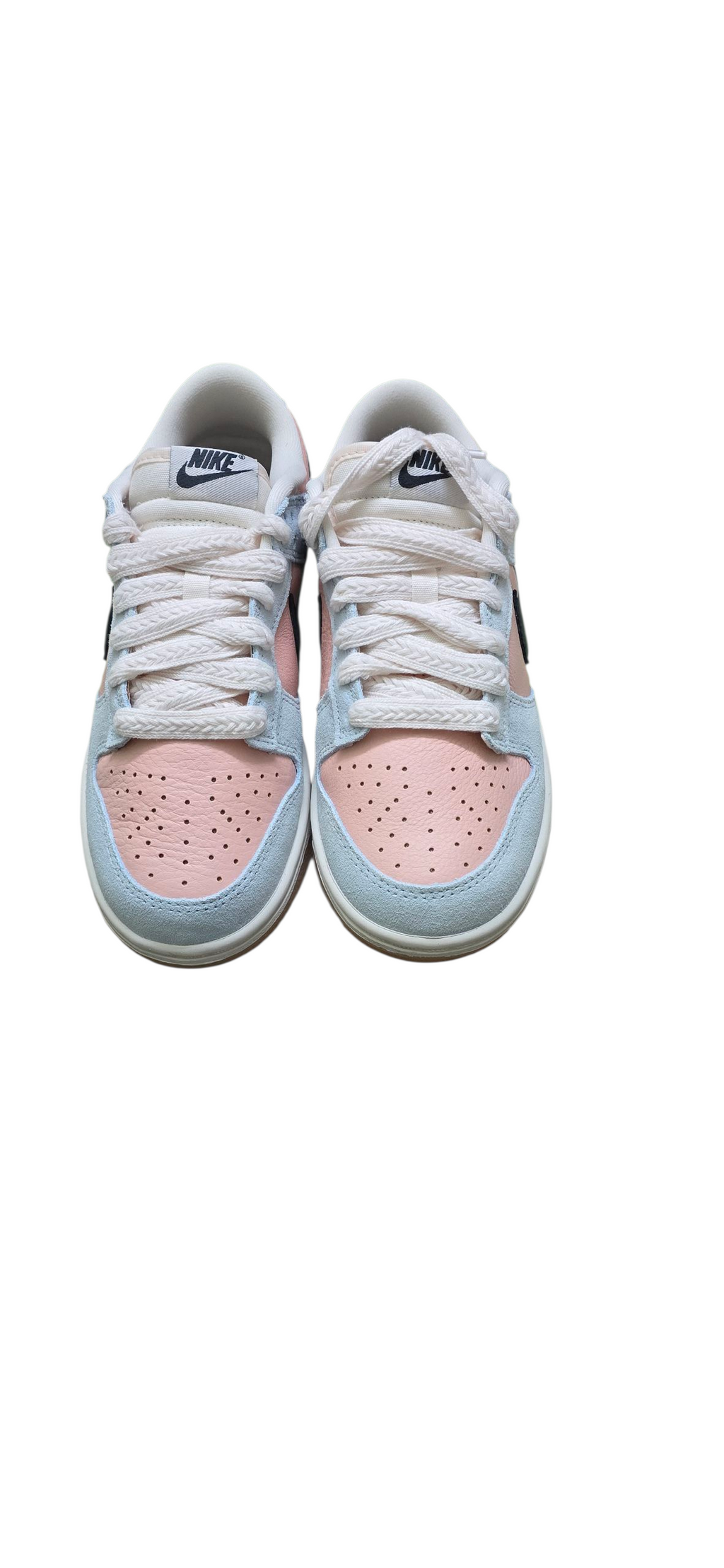 Nike Dunk Low Glacier Blue Black Arctic Orange White | HJ7341 474 Women's