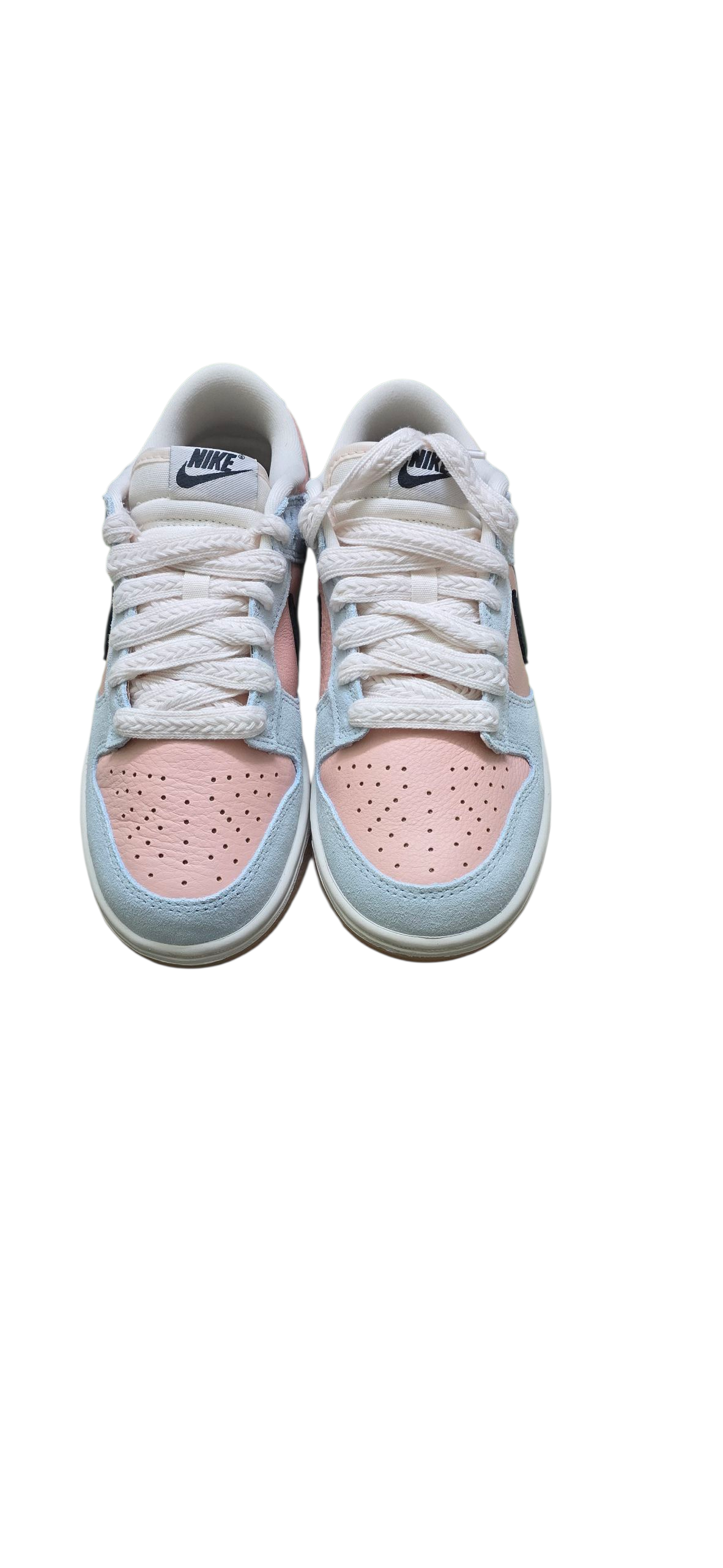 Nike Dunk Low Glacier Blue Black Arctic Orange White | HJ7341 474 Women's